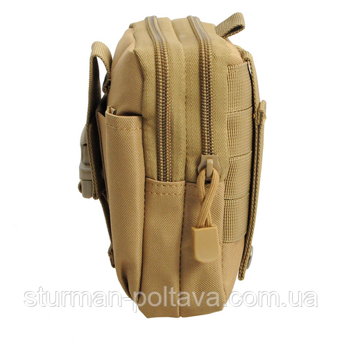 Подсумок тактический Molle cоyot - фото 2 - id-p644232661