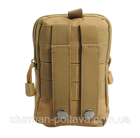 Подсумок тактический Molle cоyot - фото 3 - id-p644232661