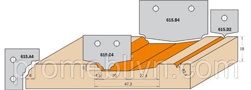 Ніж  HM профіль4