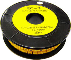 Маркер кабельний EC-3 (5,2-10,0)