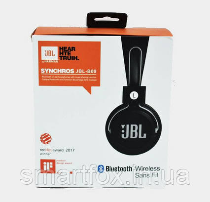Бездротові блютус навушники JBL B-09, фото 1