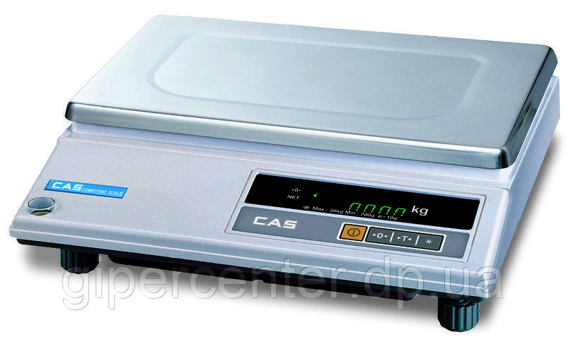 Весы фасовочные CAS AD-10 до 10 кг; дискретность 2 г - фото 1 - id-p610464509