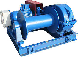 Тягова електрична лебідка ЛМ-5