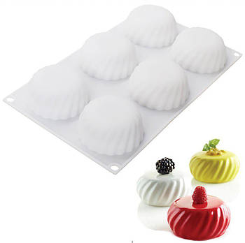 Силіконова форма для десертів SAMURAI, форма для мусових тортів