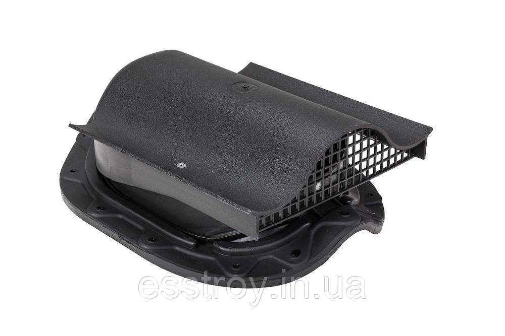 Кровільний вентиль MUOTOKATE — KTV для металочерепиці монтерів чорний