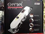 Машинка для стрижки волосся Gemei GM6008, фото 2