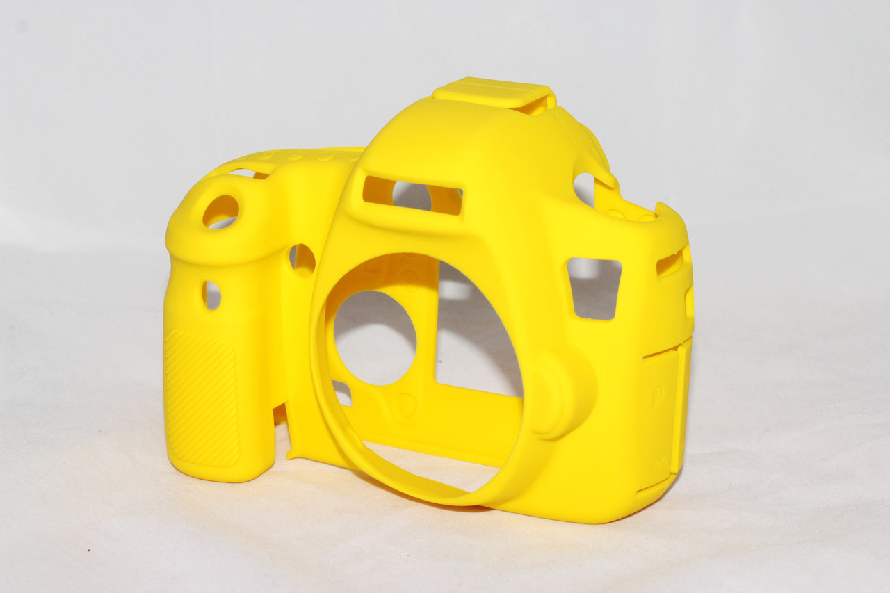 Защитный силиконовый чехол для фотоаппаратов Canon EOS 6D - желтый - фото 2 - id-p569534772