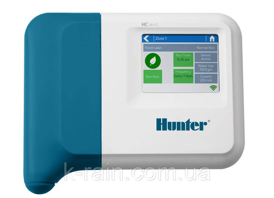 Програматор з Wi-Fi для автоматичного поливання Hunter HC 1201i-E (12 зон) WiFi!!, фото 1