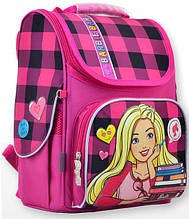 Рюкзак каркасний 1 Вересня H-11 Barbie red 555156