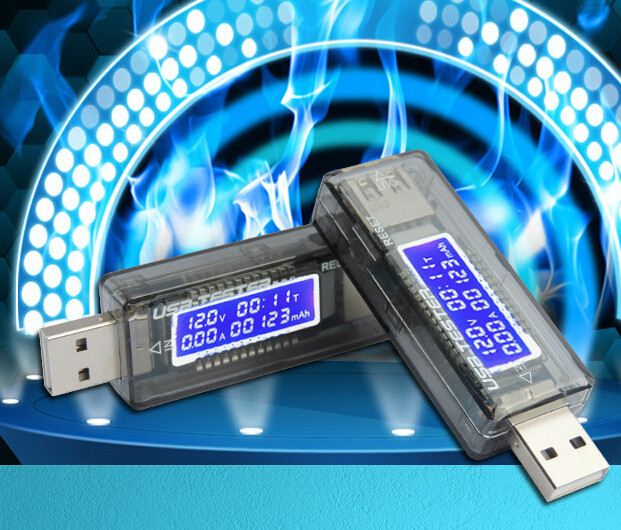 Keweisi KWS-V20 USB тестер ємності батарей-вольтметр амперметр мультиметр 4в1