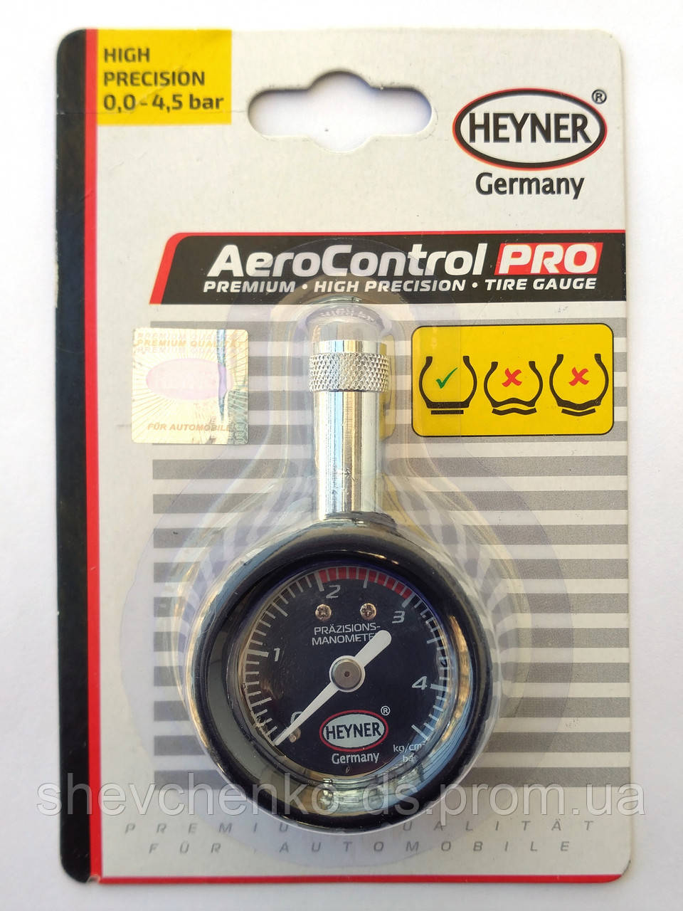 Шинний манометр Heyner Aero Control Pro 564100