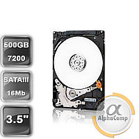 Жорсткий диск 3.5" 500 Gb Hitachi HDS721050SLA360 (16Mb/7200/SATAII) БУ