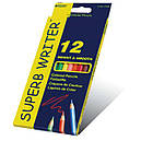 Олівці кольорові Marco 12 кольорів шестигр D2,9 мм карт/кор ПЕГАШКА, фото 2