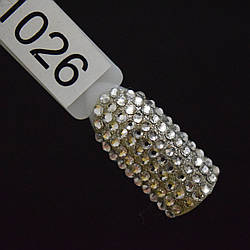 Стрази класика, SS4, 100 шт. в пакованні