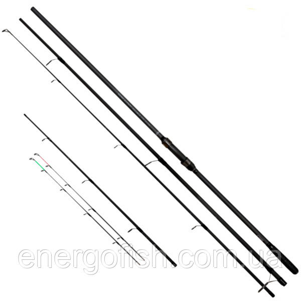 Вудлище Energofish Carp Expert Double Tip Heavy 3.9 м 3 секції 3 lbs кільце 50 мм карбон IM-12 (1339
