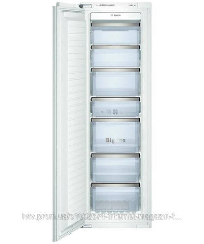 Морозильная камера Bosch GIN38P60 (213 л, 25 кг/сутки, встраиваемая ...