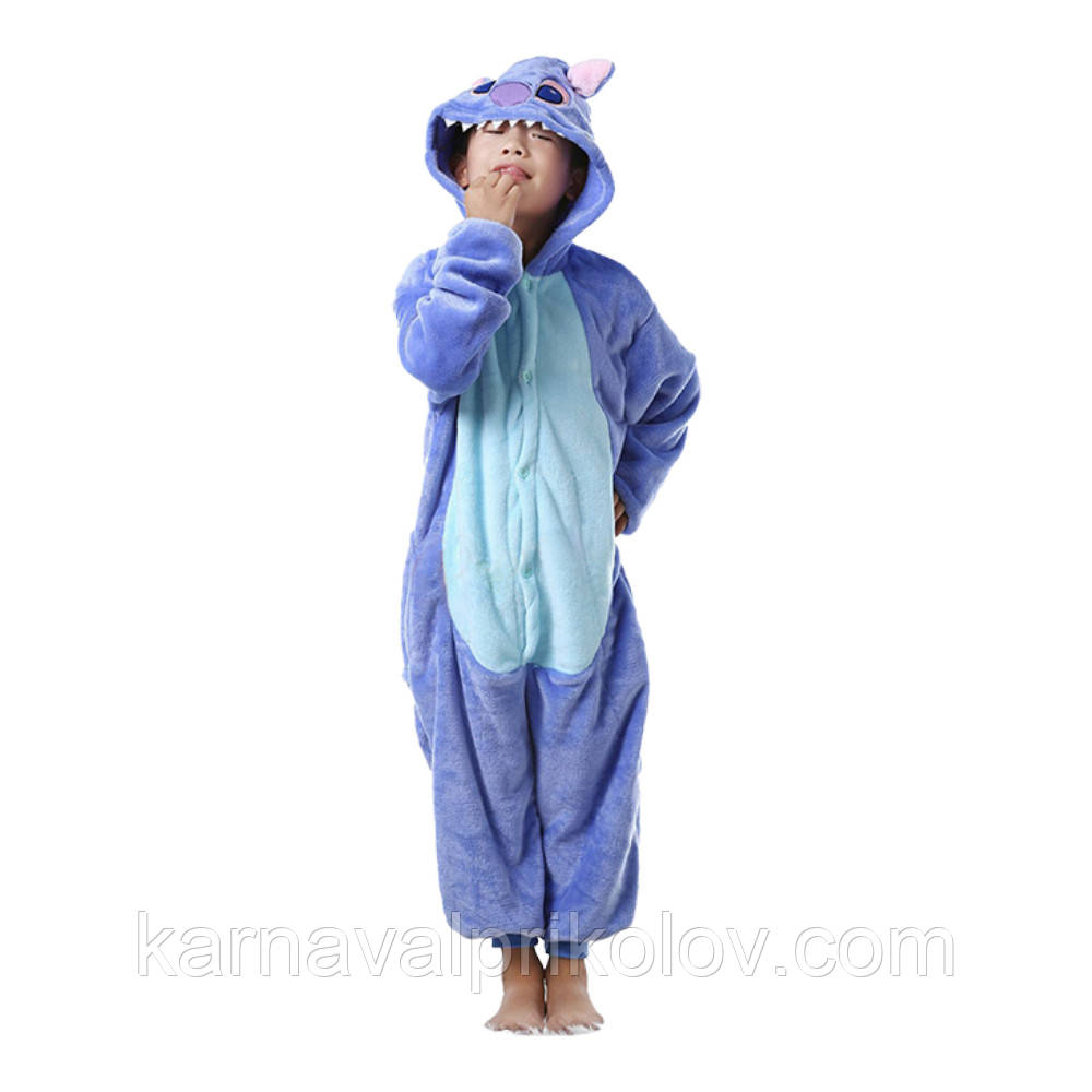 Кігурумі дитячий Стіч (фіолетовий) 100