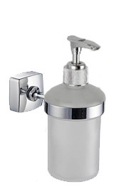 Дозатор рідкого мила настінний скляний, фото 1