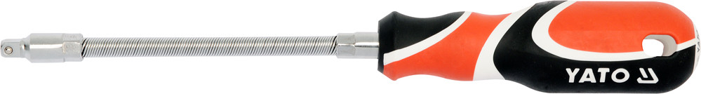 Вороток викрутка HEX 1/4" з гнучким стрижнем YATO 150 мм