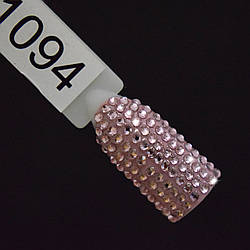 Стрази світло-рожеві, SS3, 100 шт. у пакованні