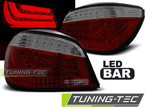 Задні ліхтарі BMW E60 07.03-02.07 RED SMOKE LED BAR