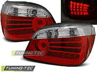 Задние фонари BMW E60 07.03-07 RED WHITE LED