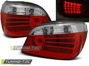 Задні ліхтарі BMW E60 07.03-07 RED WHITE LED