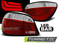 Задние фонари BMW E60 03.07-12.09 RED WHITE LED BAR