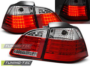 Задні ліхтарі BMW E61 04-03.07 TOURING RED WHITE LED