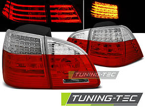 Задні ліхтарі BMW E61 04-03.07 TOURING RED WHITE LED