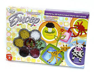 Набір для творчості з великого бісеру Danko Toys 1. Б6-4