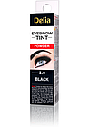 Фарба для брів на основі хни Delia Cosmetics Henna 2 г Чорна, фото 3