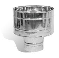 Дефлектор неіржавка Версія Люкс D-220 мм товщина 0,6 мм