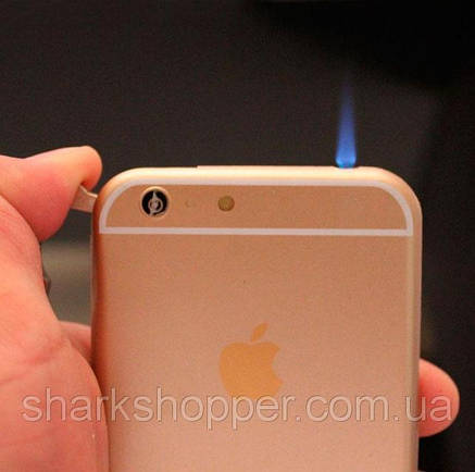 Запальничка газова IPHONE 7 Срібло, фото 3