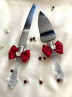 Ніж і лопатка для весільного торта