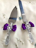 Ніж і лопатка для весільного торта