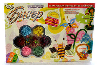 Набір для творчості з великого бісеру Danko Toys 1. Б6-2