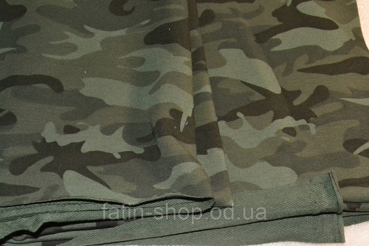 Тканина з еластаном петля Цифровий друк, фото 1