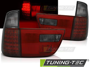 Задні ліхтарі BMW X5 E53 09.99-06 RED LED SMOKE