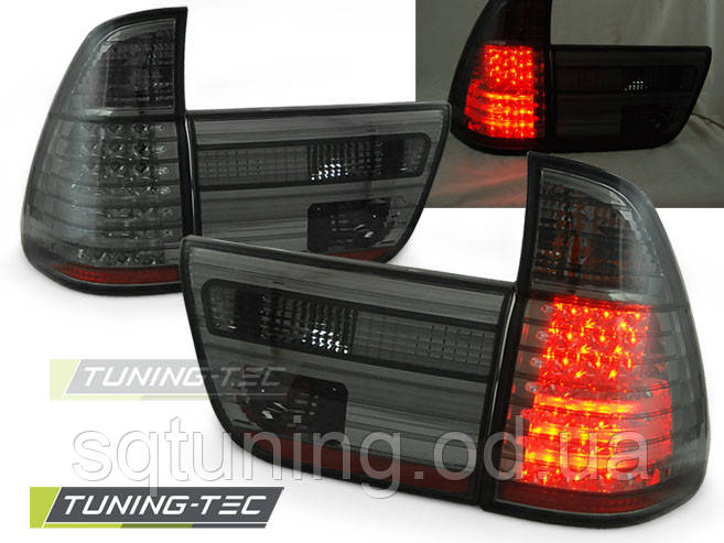 Задні ліхтарі BMW X5 E53 09.99-10.03 SMOKE LED