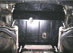Захист двигуна Renault Megane II 2002-2009 (Рено Меган 2), фото 3