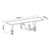 Дитяча парта для школяра FunDesk Volare Grey + полиця SS16W Grey, фото 6