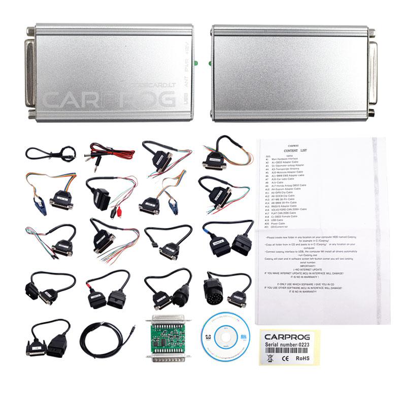 CarProg Full v 8.21 програматор ECU блоків одометр, ключі, Airbag, коди магнітол, read write EEPR