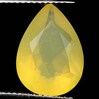 Натуральный желтый Опал груша 3.67ct