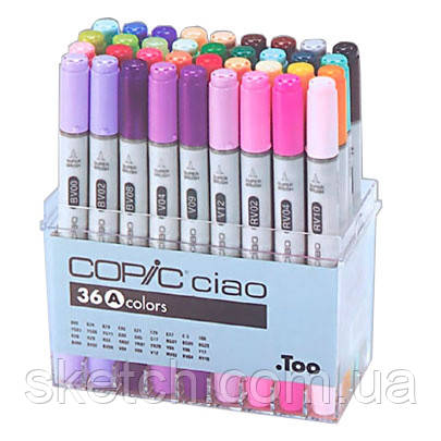 Набір маркерів Copic Ciao Set A, 36 шт./пач.