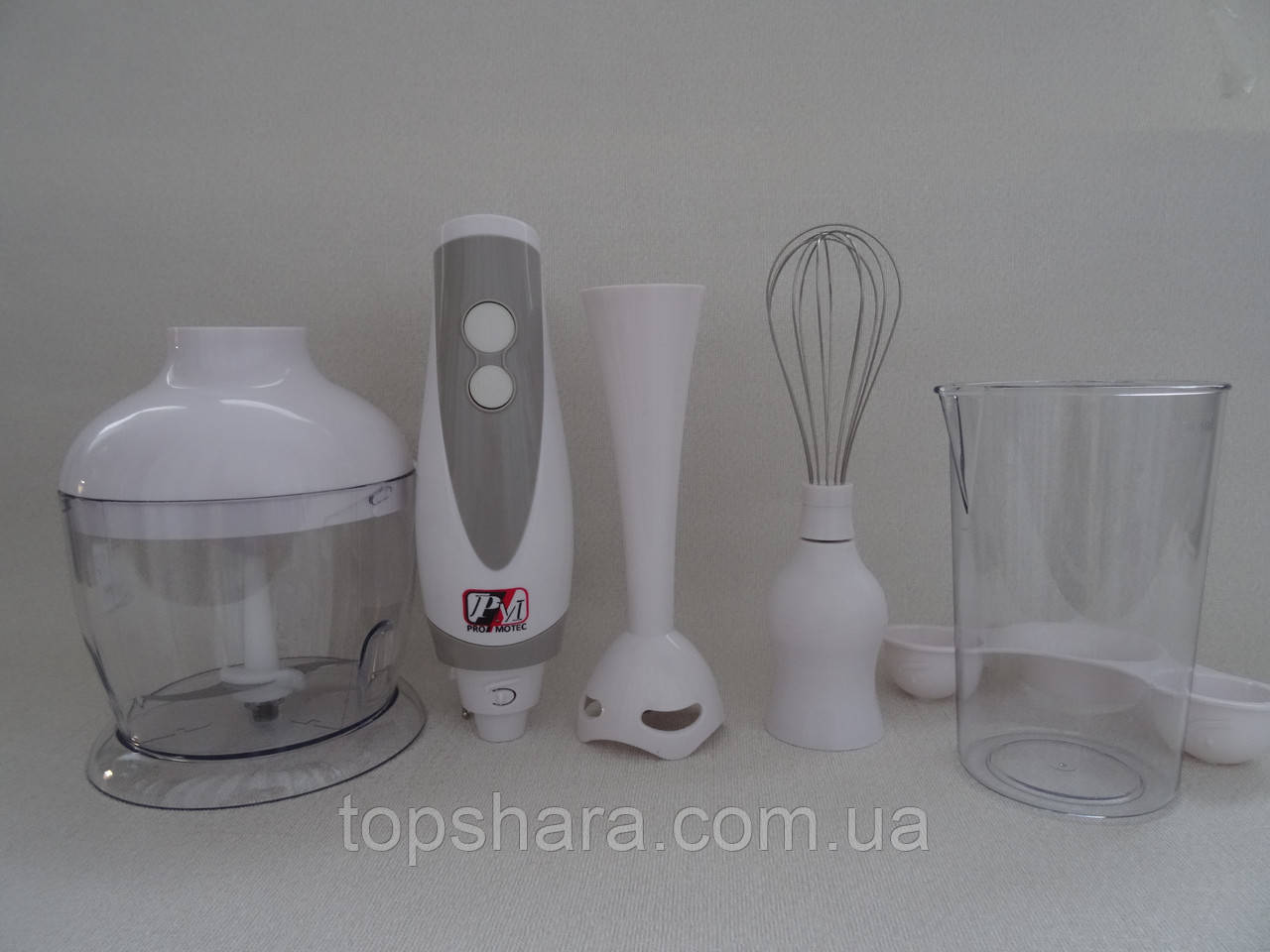 Блендер заглибний ProMotec PM586 дві швидкості 300вт