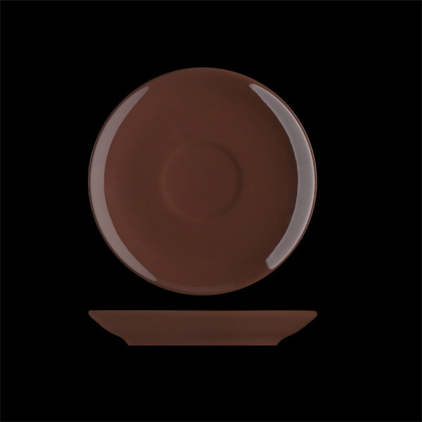 Блюдце G.Benedikt серія Le Choco brun (ø11 см), фото 1
