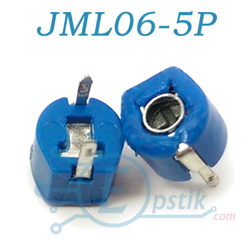 JML06-5P, конденсатор підстроювальний, 2.4-5pF