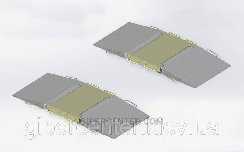 Весы автомобильные подкладные Axis 15-П длина весов 1895мм (max.нагрузка на ось 15тонн) - фото 1 - id-p81527902