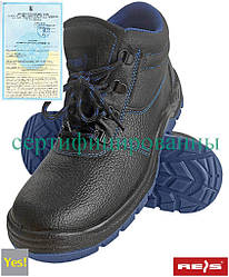 Робочі черевики c металевим підноском сині REIS (RAW POL) Польща (спецвзуття) BRYESK-T-SB BN